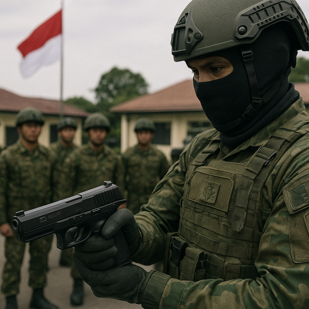 Peralatan Baru: Pistol G2 Elite untuk Pasukan Khusus TNI AD