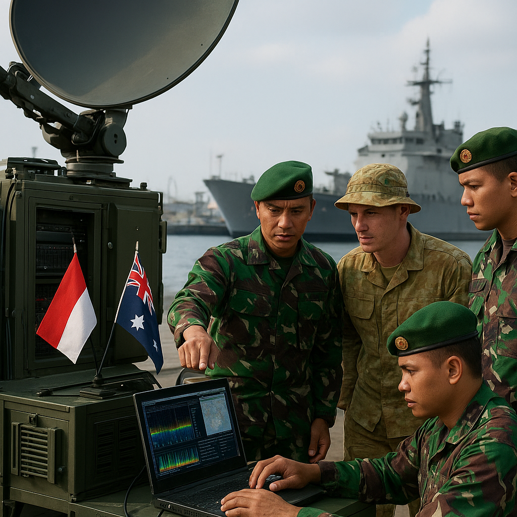 Latihan Bersama TNI-Australia di Surabaya: Fokus Inteligensi Elektronik