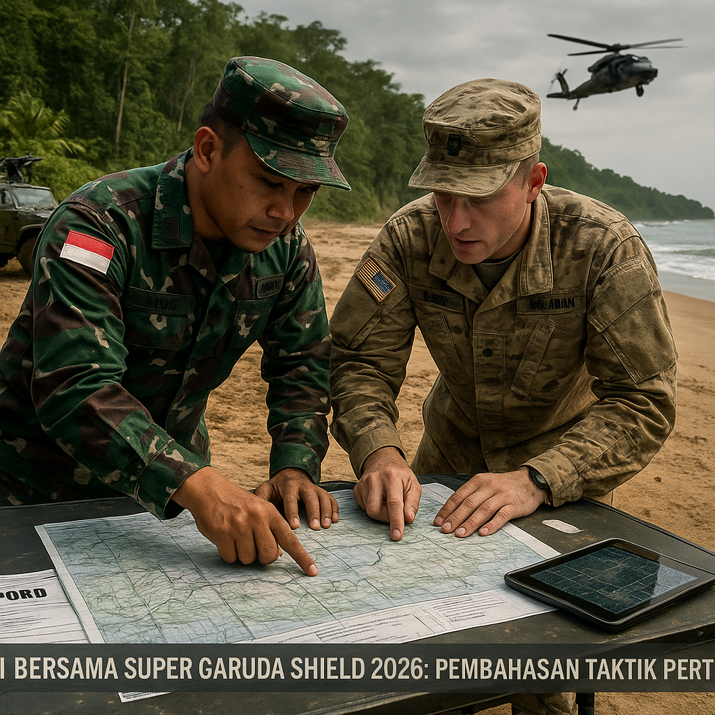 Latihan Bersama Super Garuda Shield 2026: Pembahasan Taktik Pertempuran Gabungan