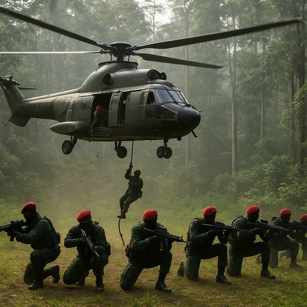 Kopassus Latihan Operasi Khusus di Hutan Kalimantan: Prosedur Infiltrasi dan Evakuasi