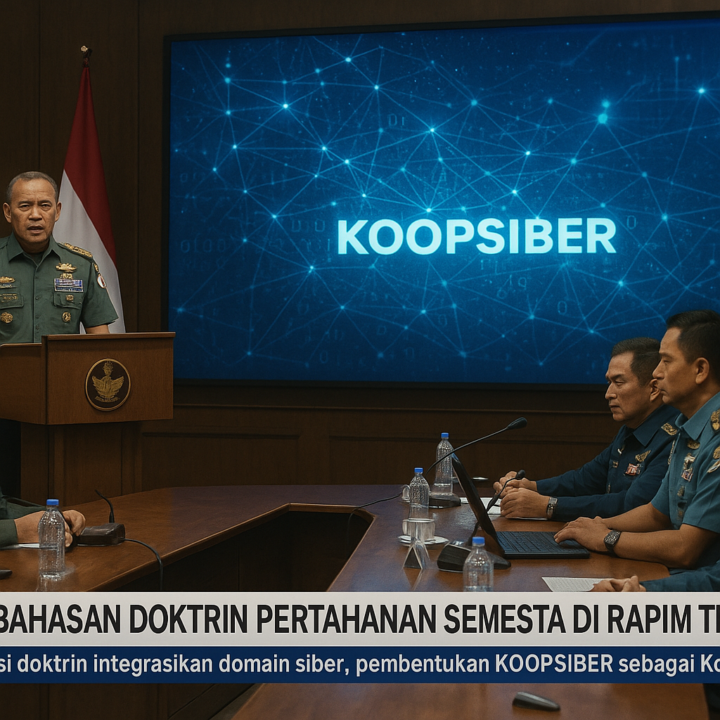 Pembahasan Doktrin Pertahanan Semesta di Rapim TNI