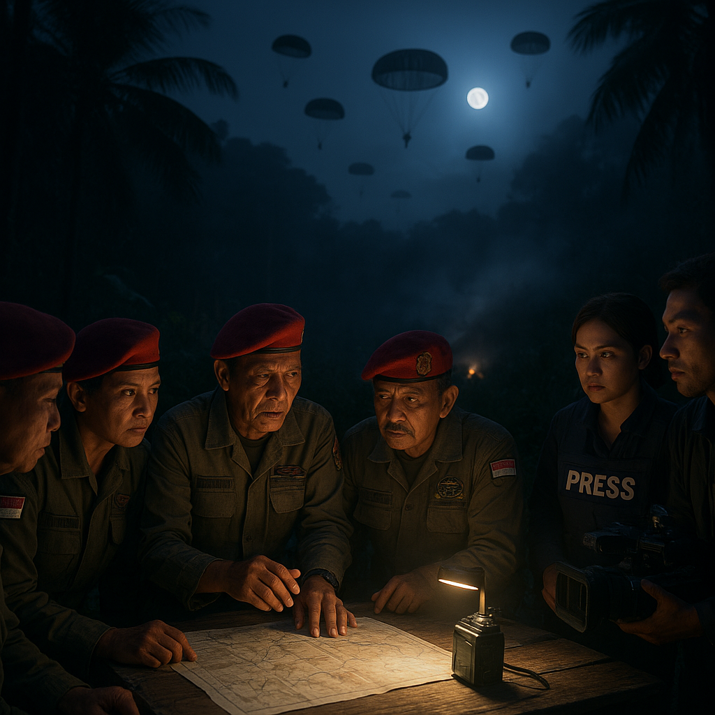 Komunitas Veteran Gelar Diskusi Taktik Pertempuran Hutan Tropis ala Penerjunan Khas