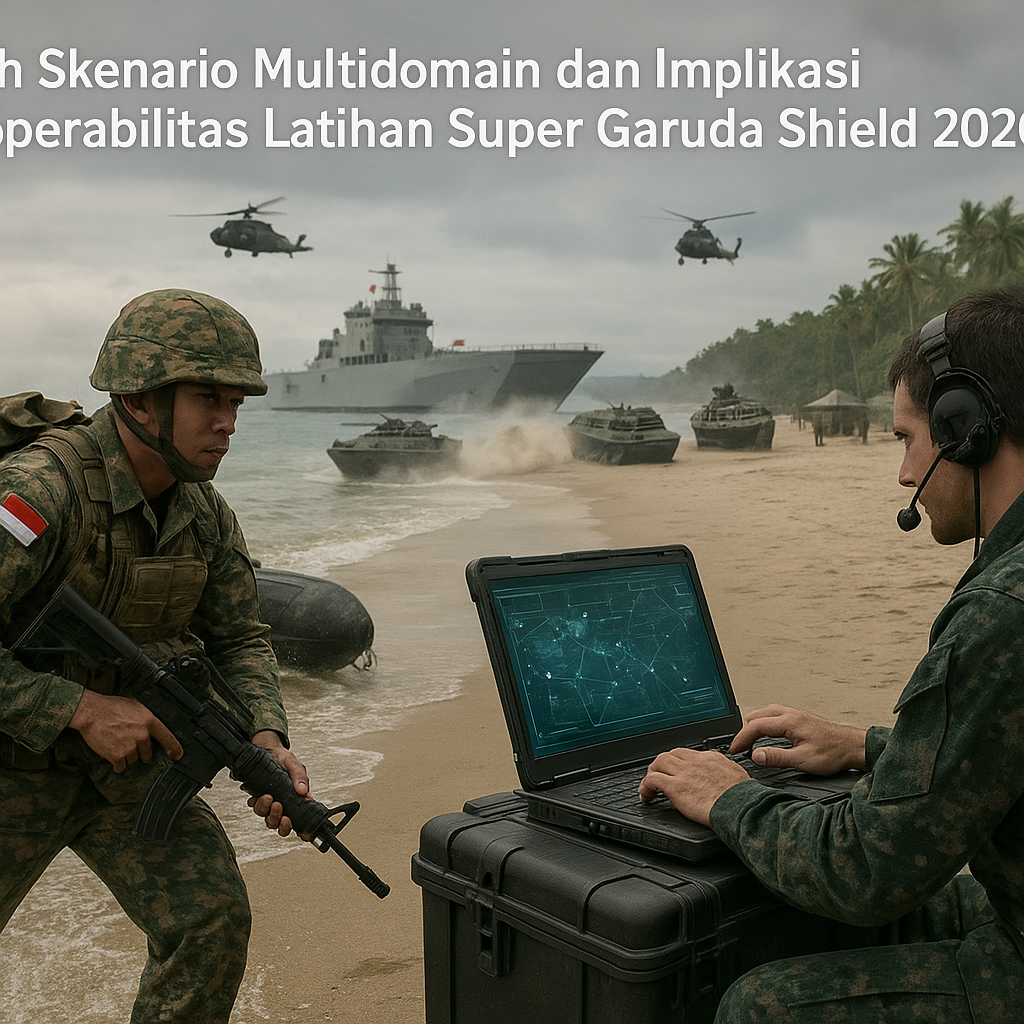 Bedah Skenario Multidomain dan Implikasi Interoperabilitas Latihan Super Garuda Shield 2026