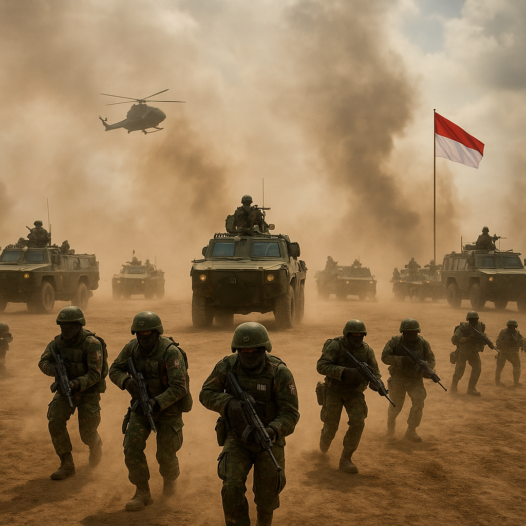TNI AD Memperkenalkan Formasi Tempur Baru dalam Latihan 'Anoa Strike'