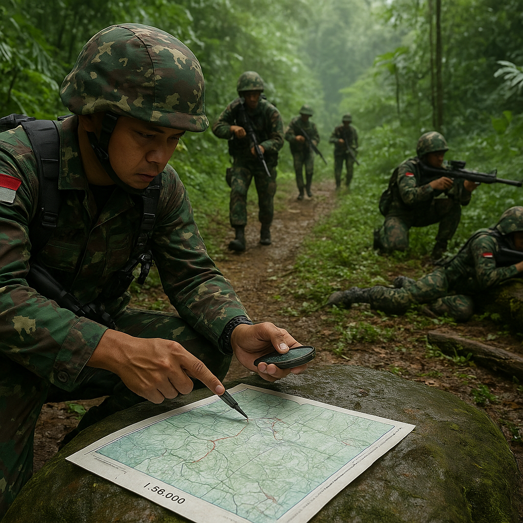 Bedah Taktik Pasukan Raider dalam Operasi Hutan Tropis
