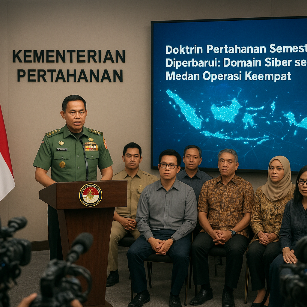 Kemhan Rilis Doktrin Pertahanan Semesta yang Diperbarui: Peran Setiap Warga Negara dalam Sistem Keamanan Siber