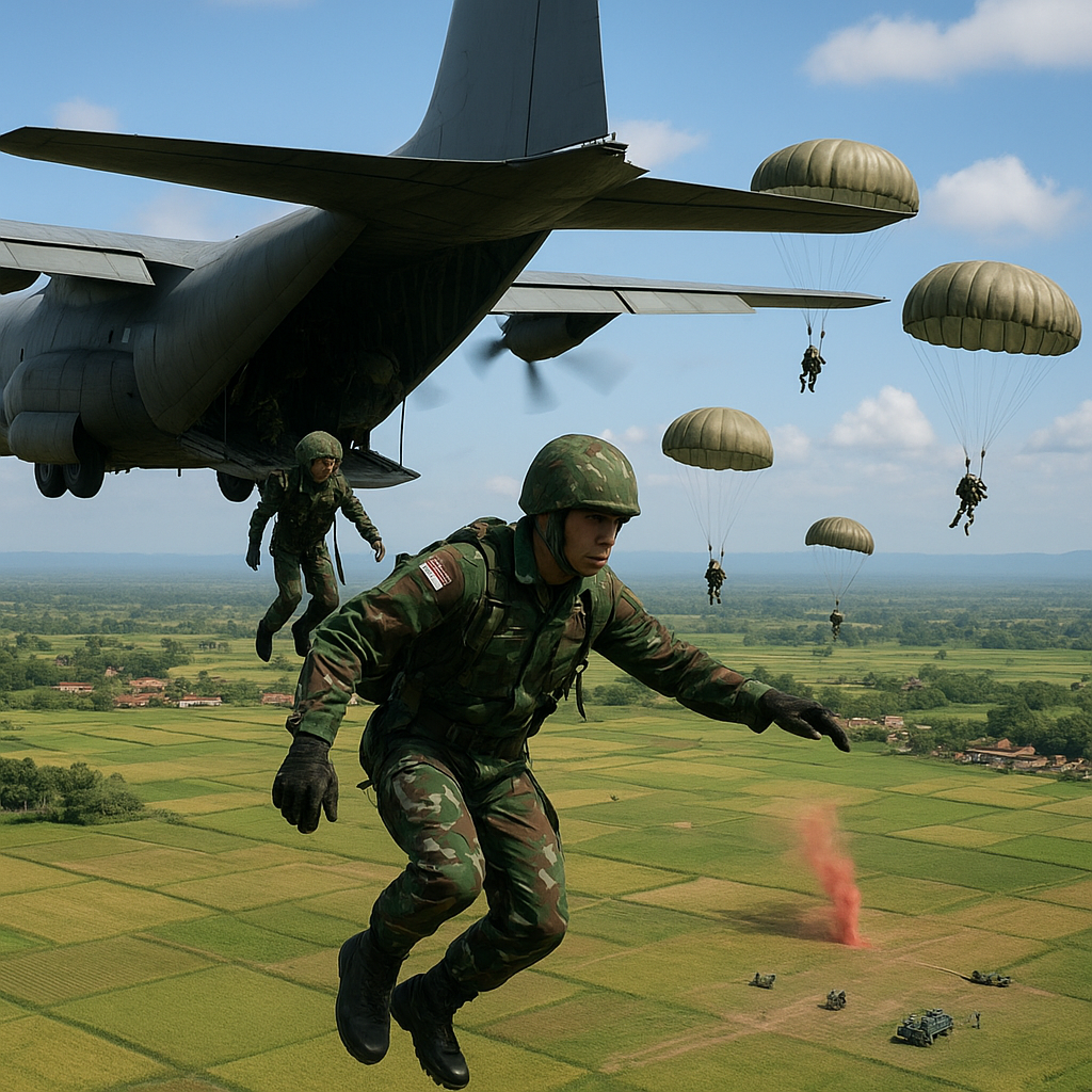 Bedah Taktik Latihan Gabungan Super Garuda Shield 2026: Prosedur Airborne Operation di Langit Jawa