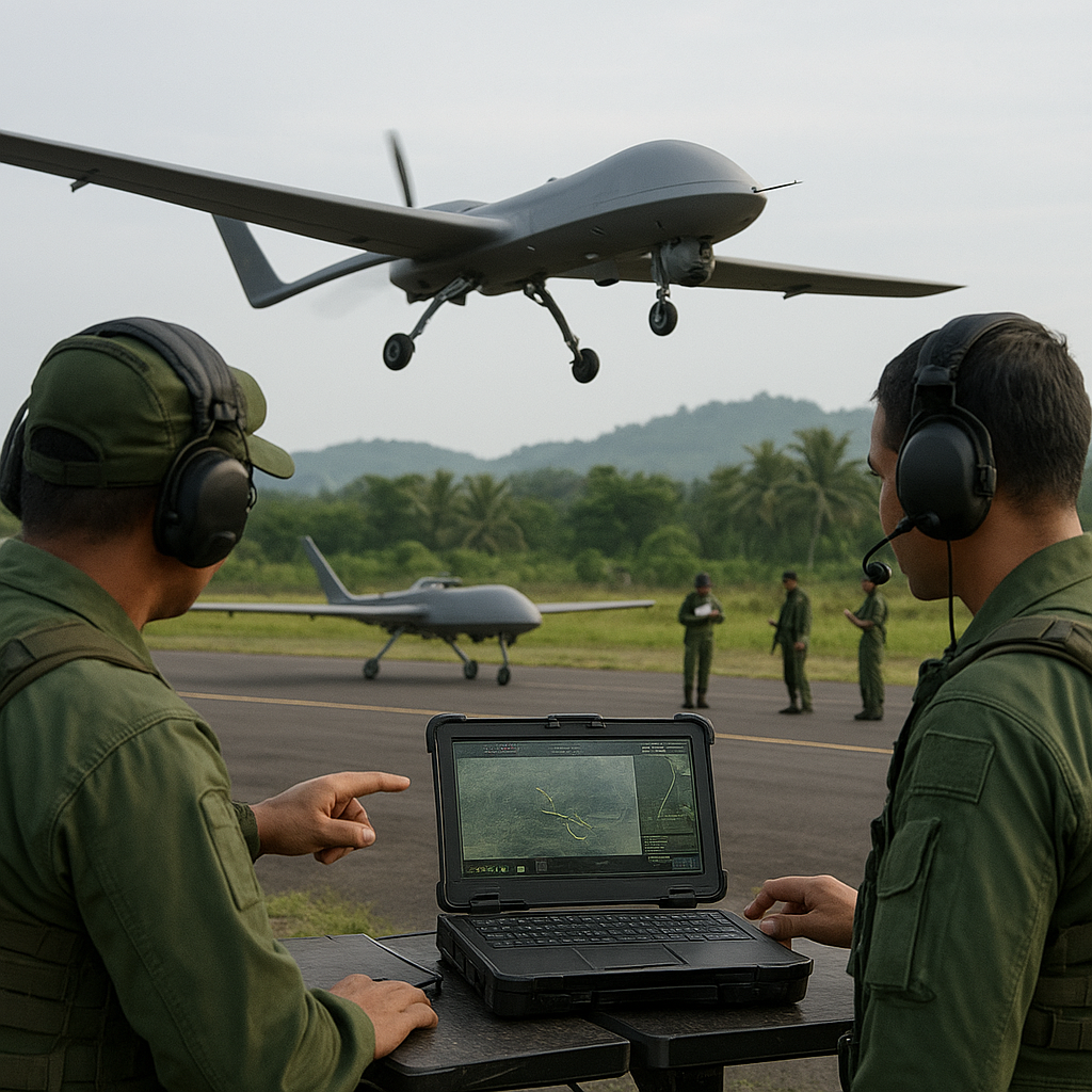 TNI AD Uji Coba Drone Sayap Tetap untuk Pengintaian Taktis