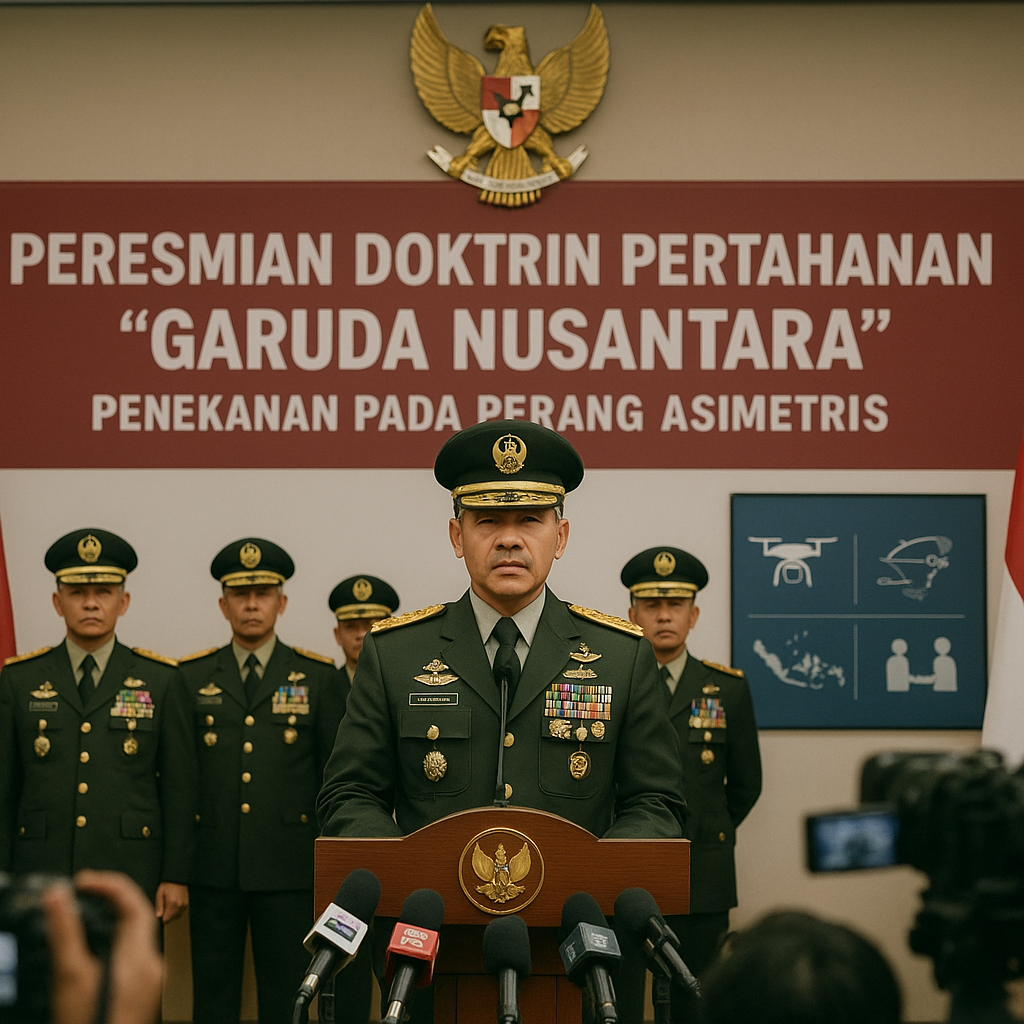 Panglima TNI Resmikan Doktrin Pertahanan 'Garuda Nusantara': Penekanan pada Perang Asimetris