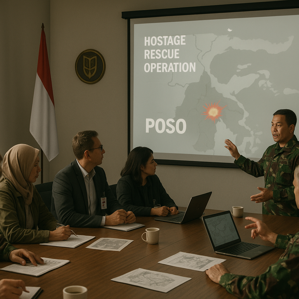 Komunitas Militer Indonesia Gelar Bedah Taktik Operasi Pembebasan Sandera di Poso