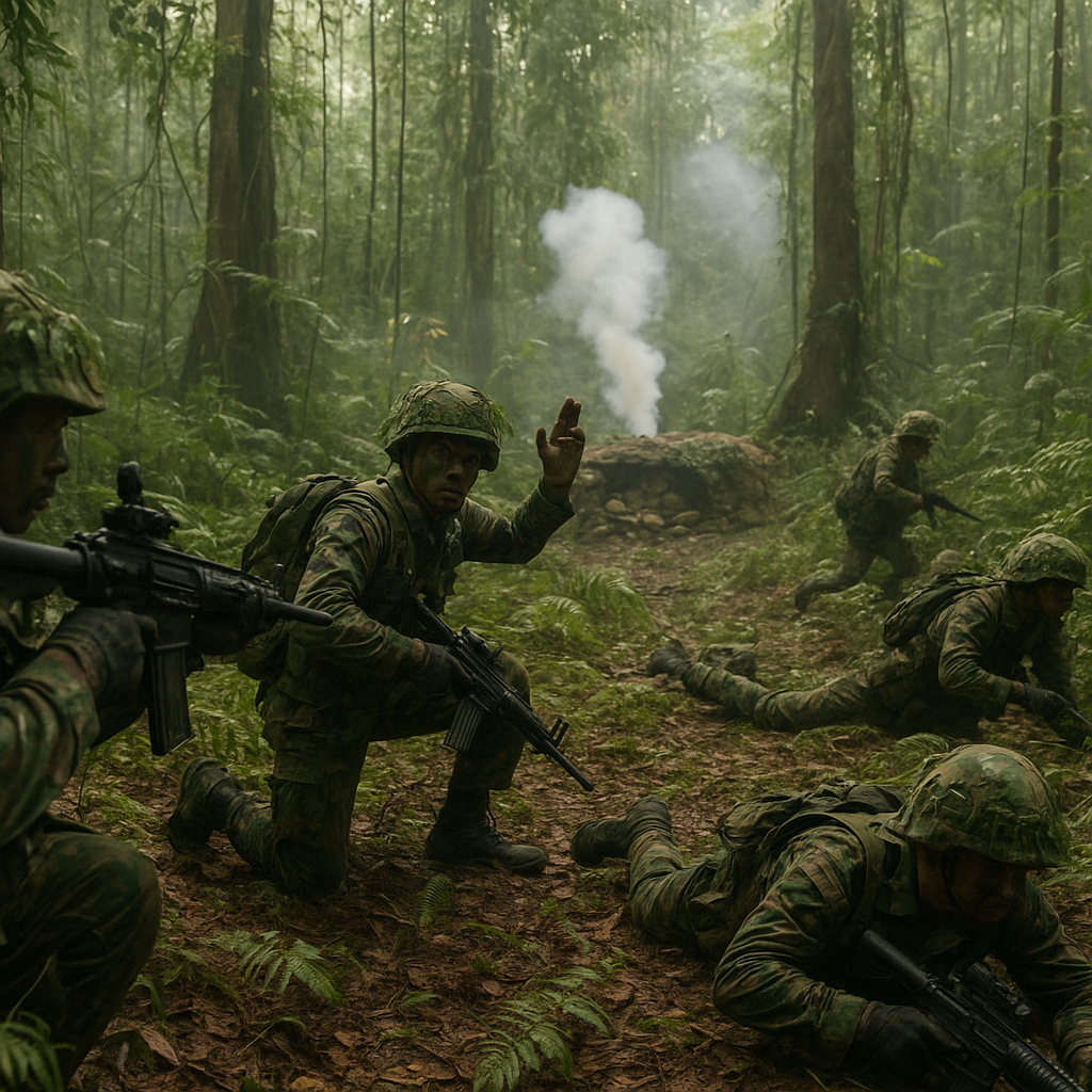 Bedah Taktik: Manuver Pincer Batalyon 700 Raider dalam Latihan Rimba