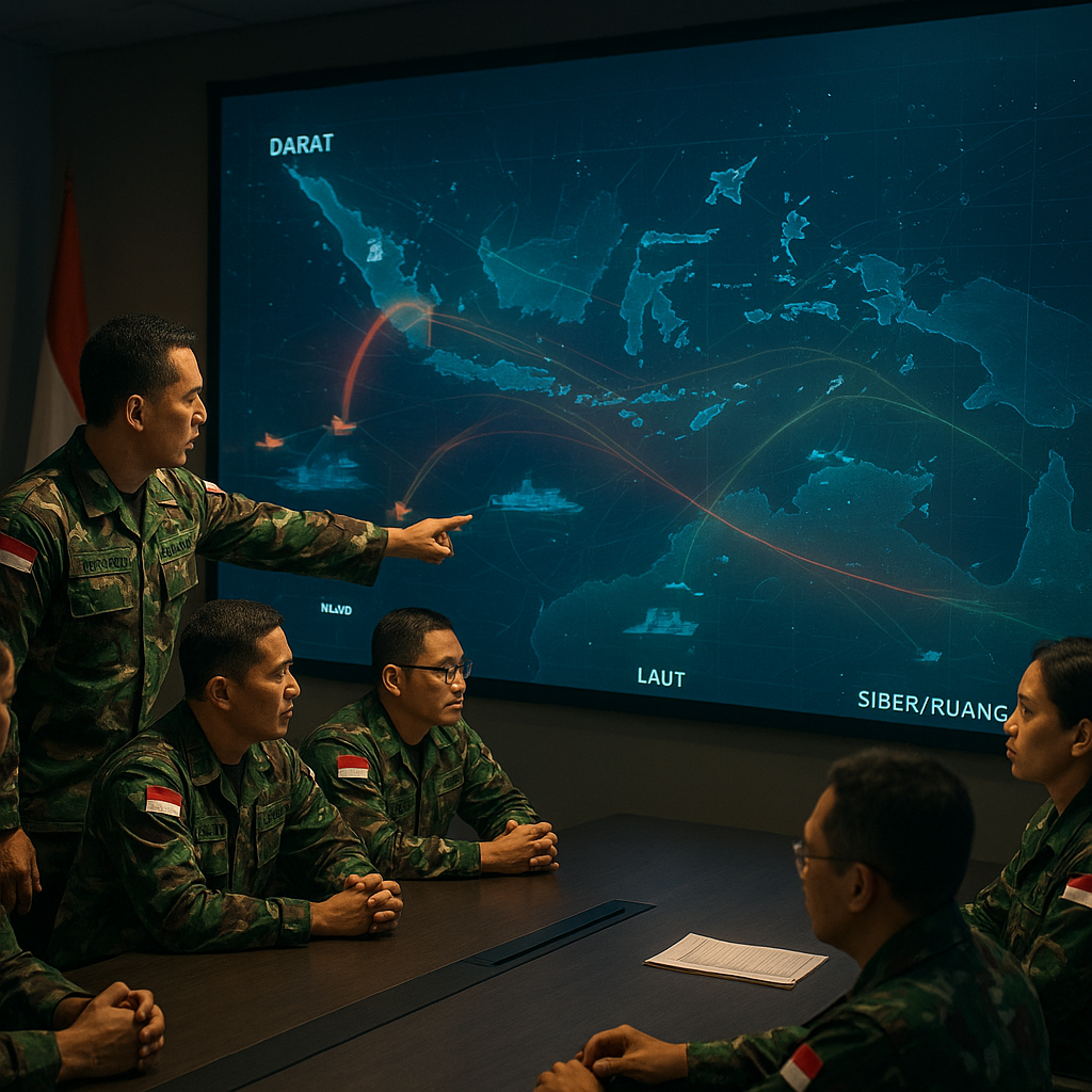 Mabes TNI Sahkan Doktrin 'Operasi Pertahanan Multidomain' untuk Menghadapi Ancaman Hibrida