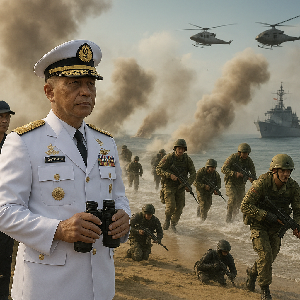 Sidak Senyap KSAL: Uji Tempur Dadakan Marinir Berubah Jadi Simulasi Perang Nyata