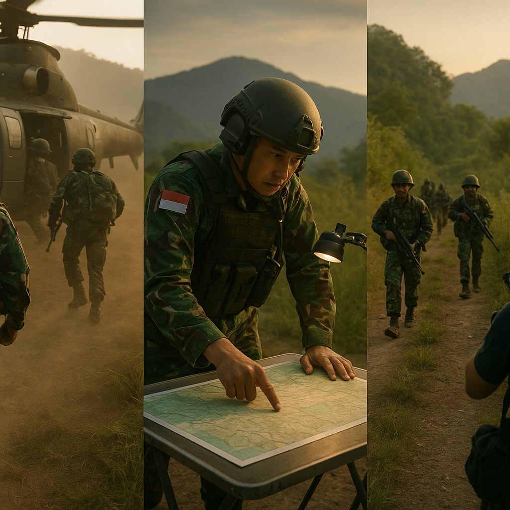 Penerapan Doktrin 'Quick Reaction Force' oleh Yonif TNI AD dalam Latihan Perbatasan