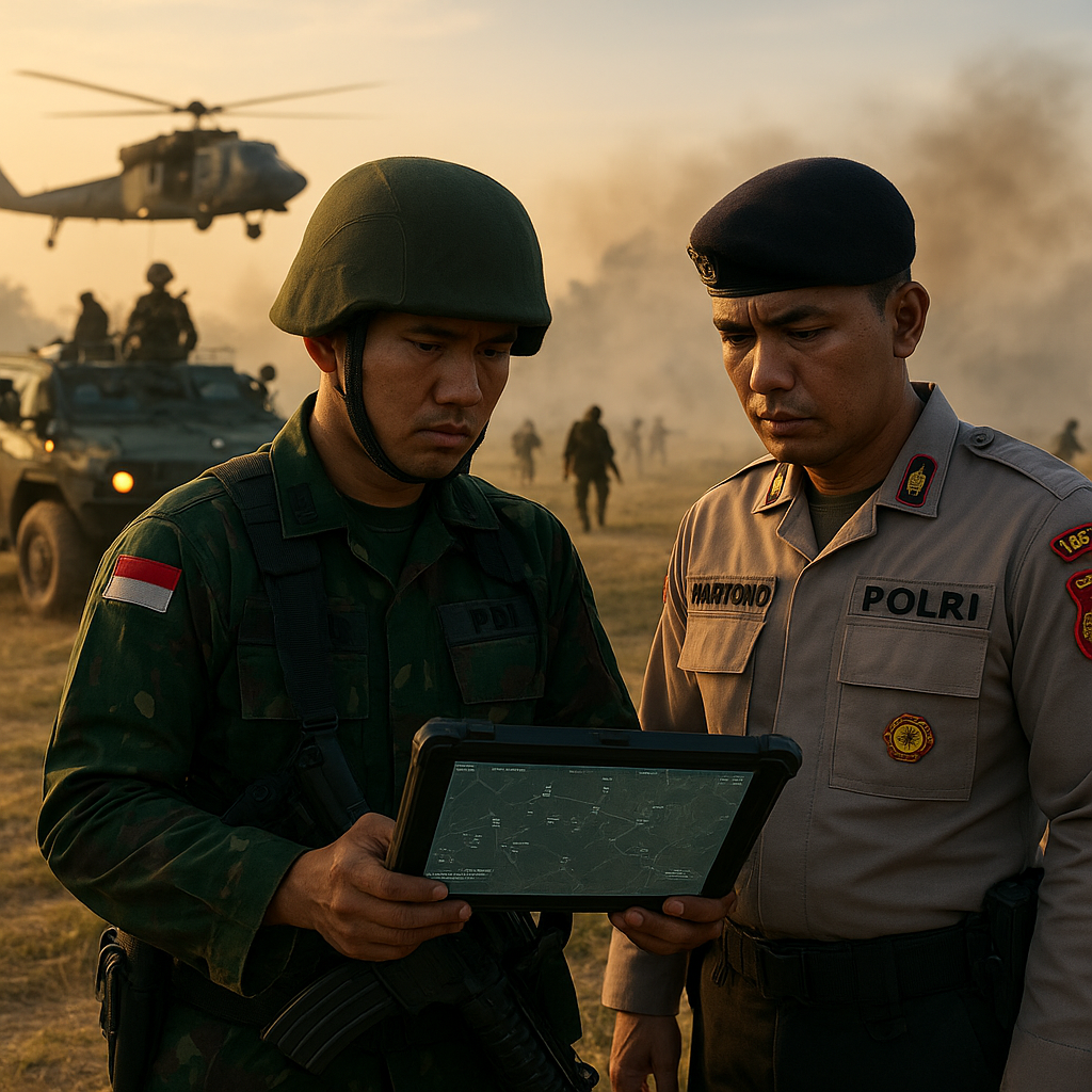 Analisis Taktik Latihan Gabungan TNI-Polri 'Rajawali Sakti 2026': Manuver Penumpasan Kelompok Bersenjata