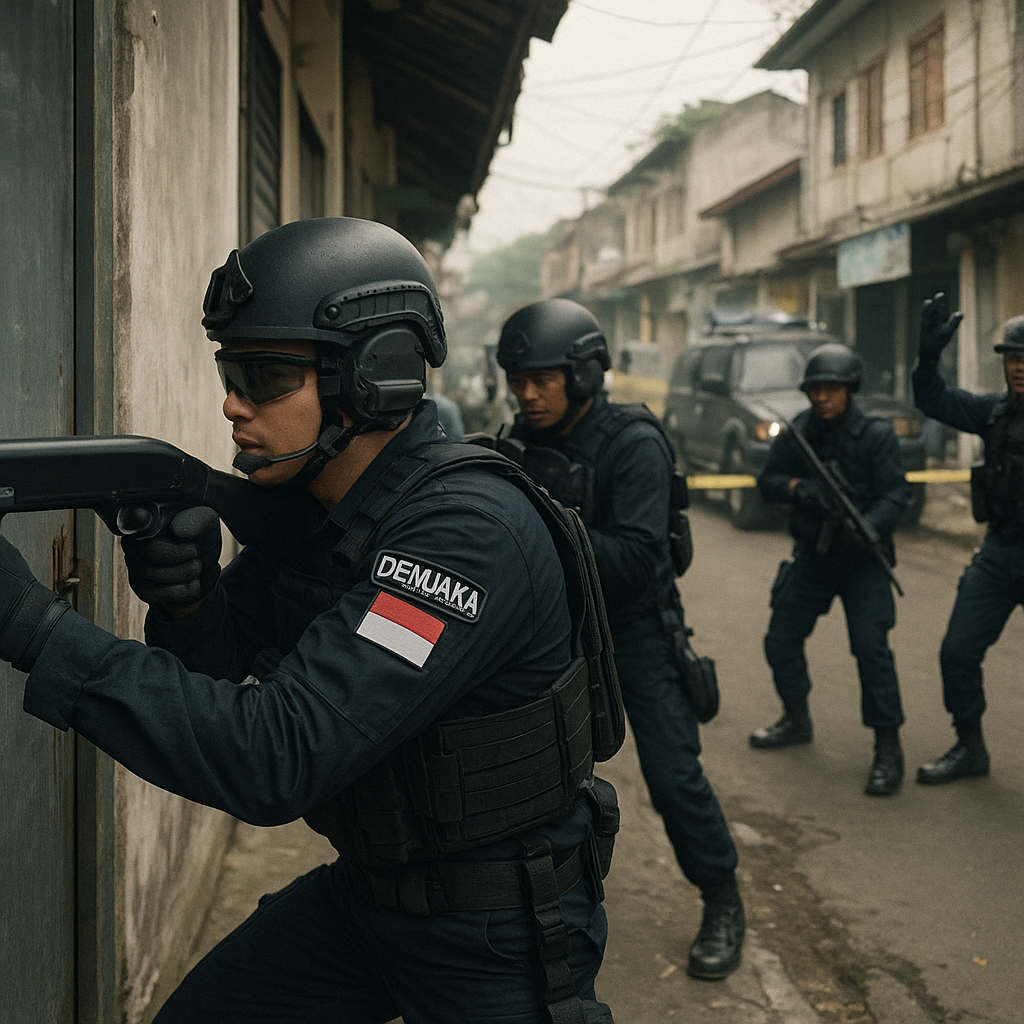 Bedah Taktik Urban Warfare Denjaka: Clearing Bangunan dan Room Combat di Lingkungan Perkotaan