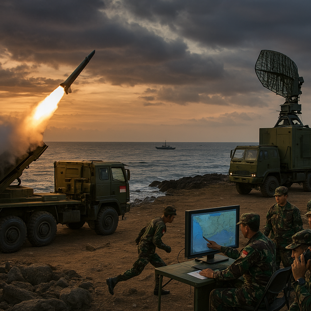 Evaluasi Doktrin Anti-Access/Area Denial (A2/AD) TNI dalam Latihan Rudal Pantai di Selat Sunda