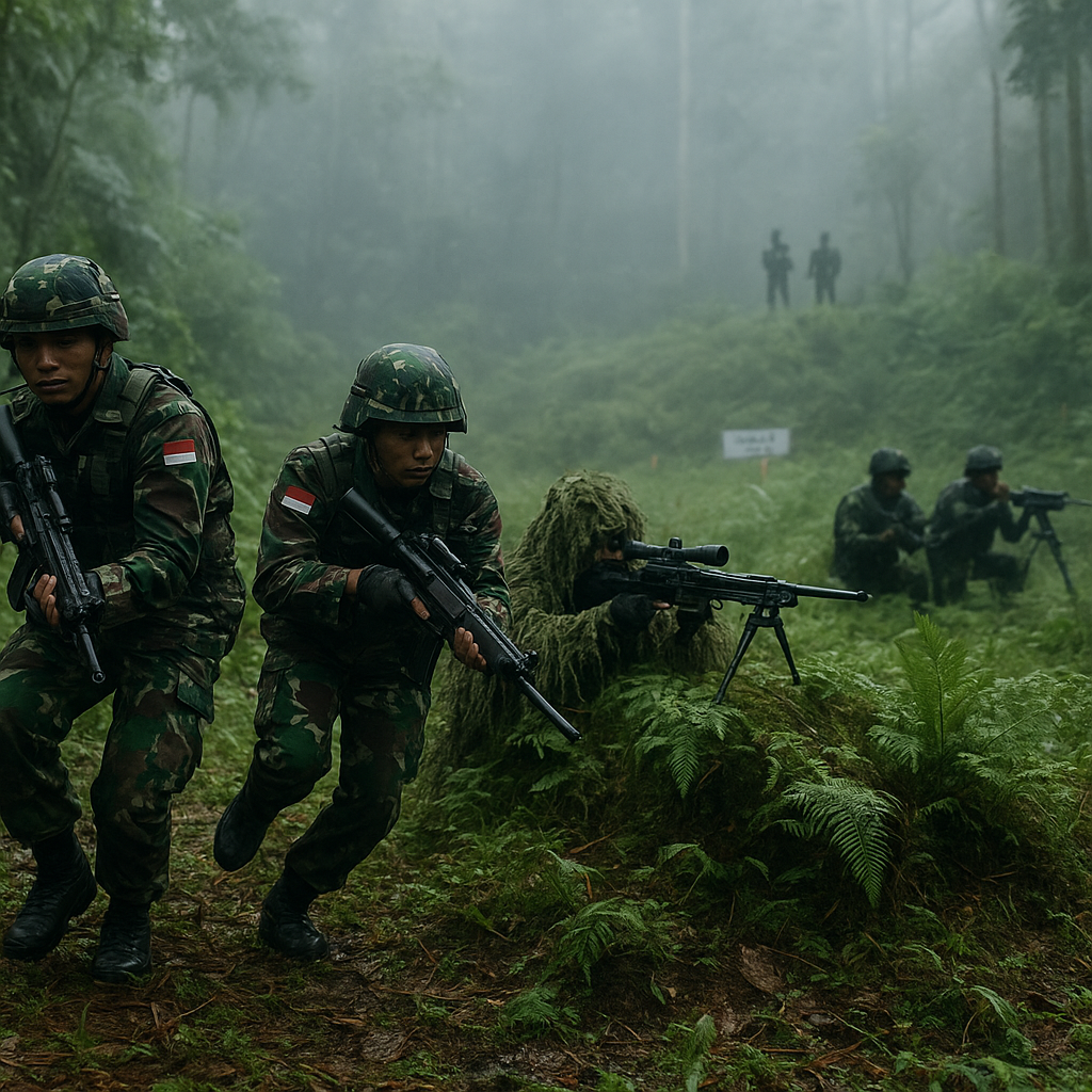 Latihan Tempur Batalyon Raider TNI AD: Bedah Teknik Penyergapan dan Eliminasi Sasaran