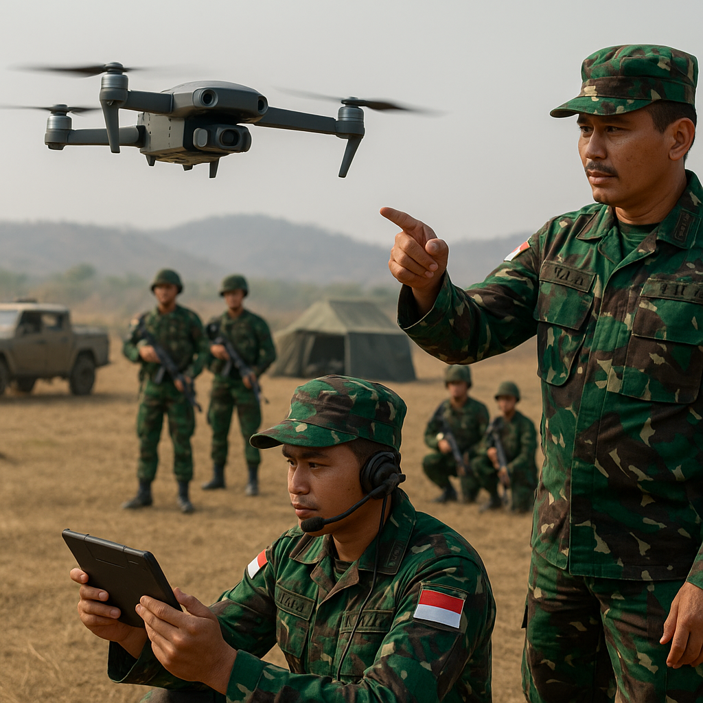 Evaluasi Kinerja Drone Intelijen 'Wulung' TNI AD dalam Simulasi Pengintaian Medan Operasi