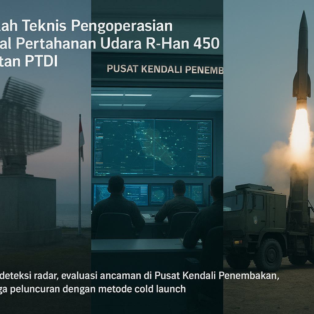 Bedah Teknis Pengoperasian Rudal Pertahanan Udara R-Han 450 buatan PTDI