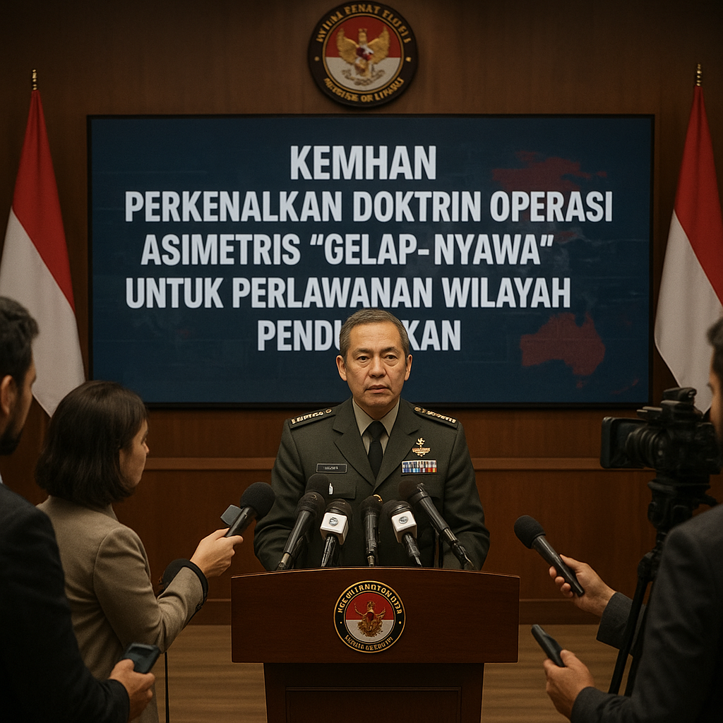 Kemhan Perkenalkan Doktrin Operasi Asimetris 'Gelap-Nyawa' untuk Perlawanan Wilayah Pendudukan