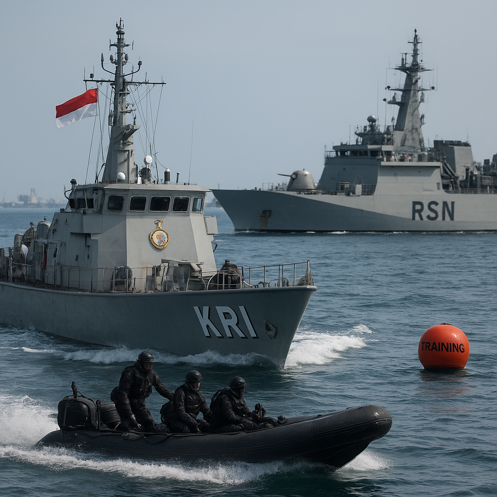 TNI AL Kerahkan Kapal Ranjau dan Tim Kopaska dalam Latma Joint Minex Pandu 2026 dengan Singapura