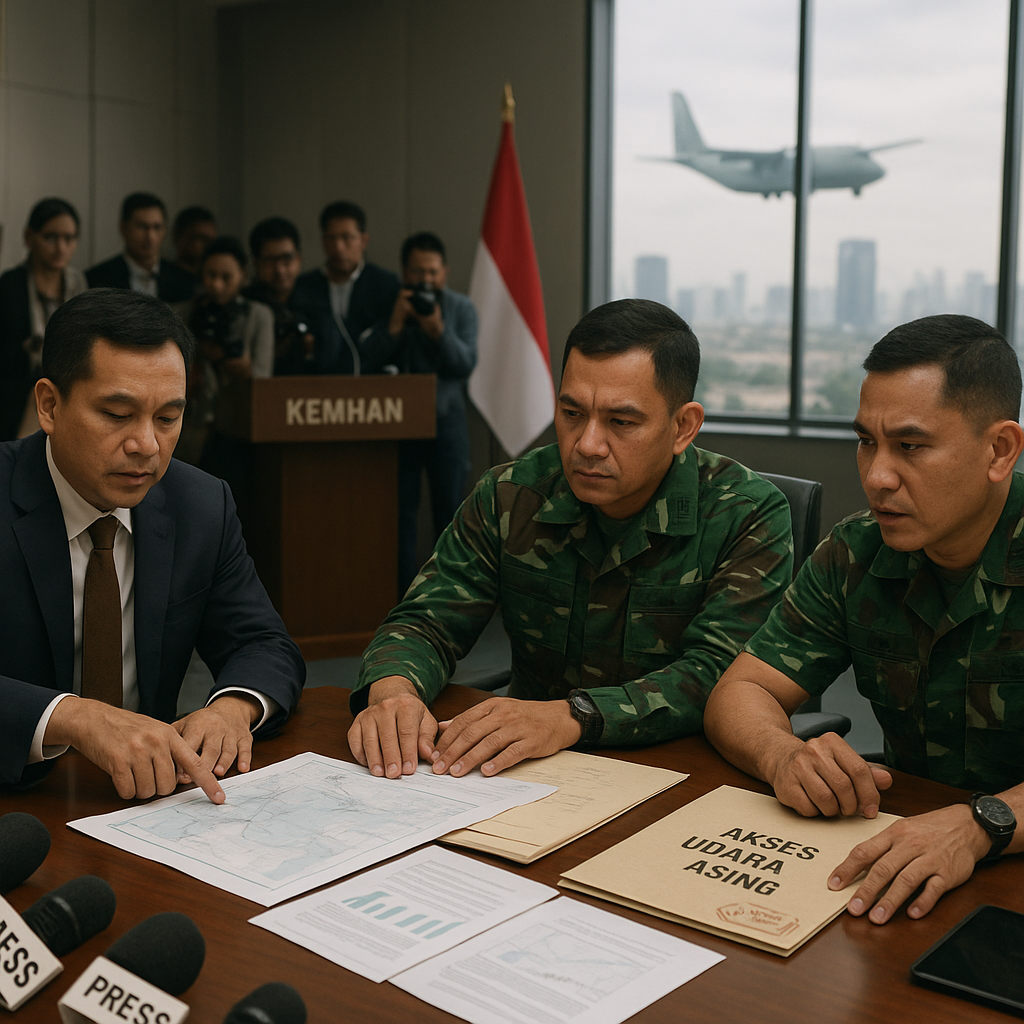 Kemhan Klarifikasi Isu Akses Udara Militer AS di Indonesia