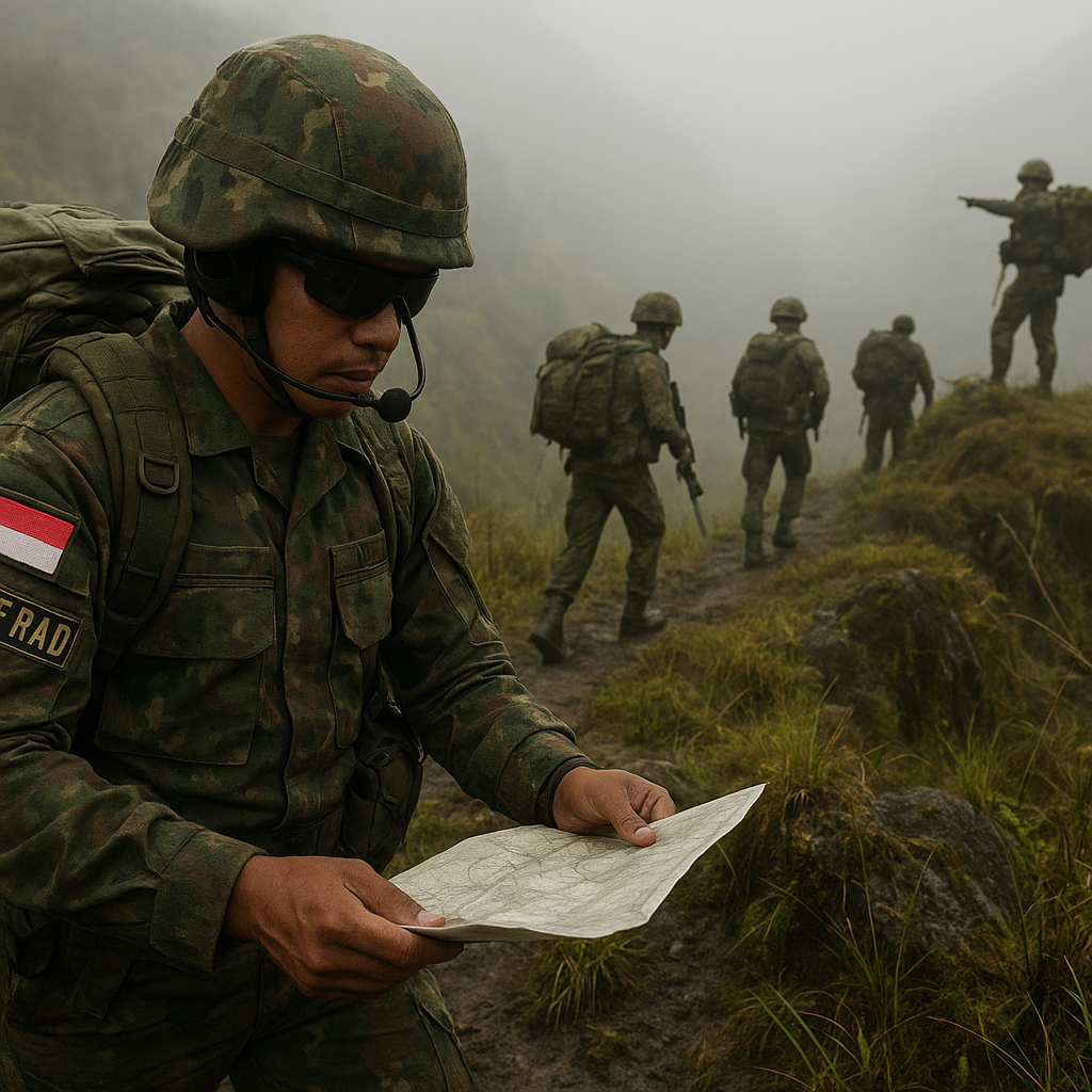 Bedah Taktik Latihan Mountain Warfare Kostrad: Teknik Bertahan dan Bergerak di Medan Ekstrem Pegunungan Papua
