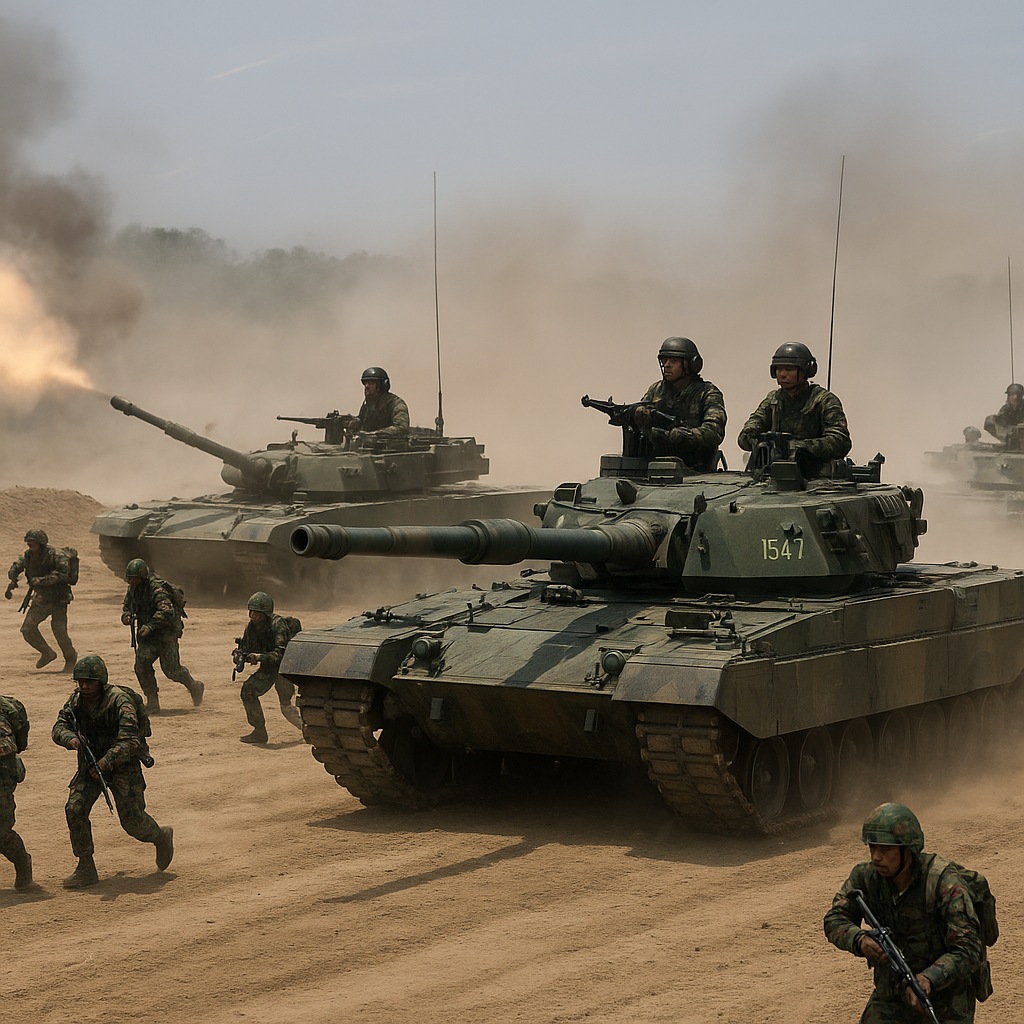 Latihan Combined Arms Operation TNI: Analisis Koordinasi Tank, Artileri, dan Infantry