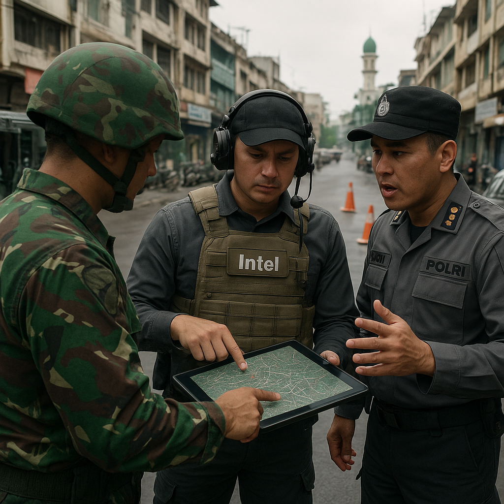Simulasi Joint Operation TNI-Polri: Koordinasi Military and Police dalam Urban Scenario