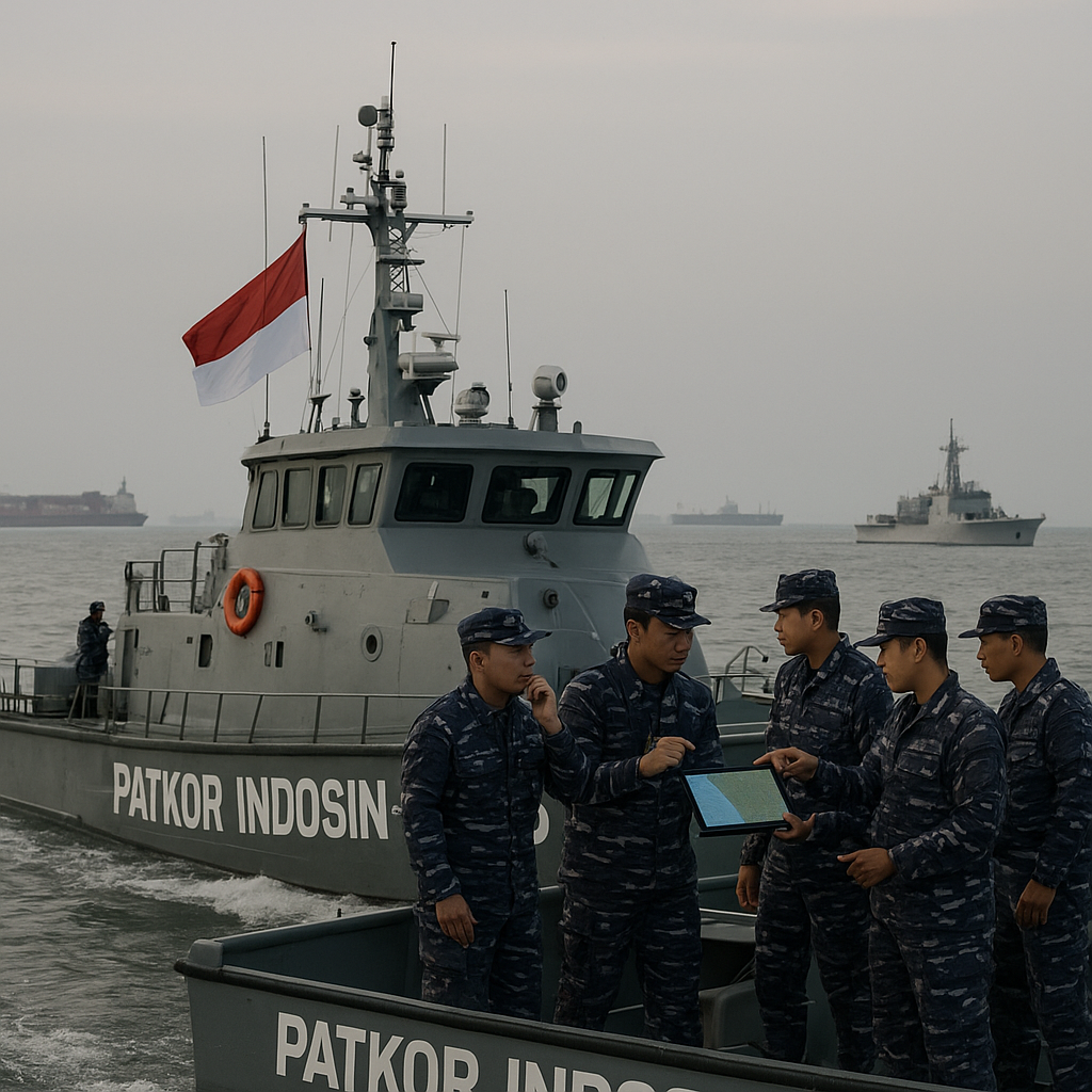 Patkor Indosin-26 Digeber: TNI AL Perkuat Sinergi di Jalur Laut Paling Sibuk Dunia