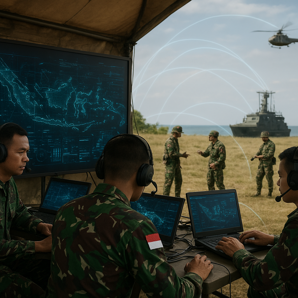 Analisis Doktrin: Penerapan Konsep 'Multi-Domain Warfare' oleh TNI dalam Latihan 'Chakra-Asmara' dan Integrasi Ranah Siber