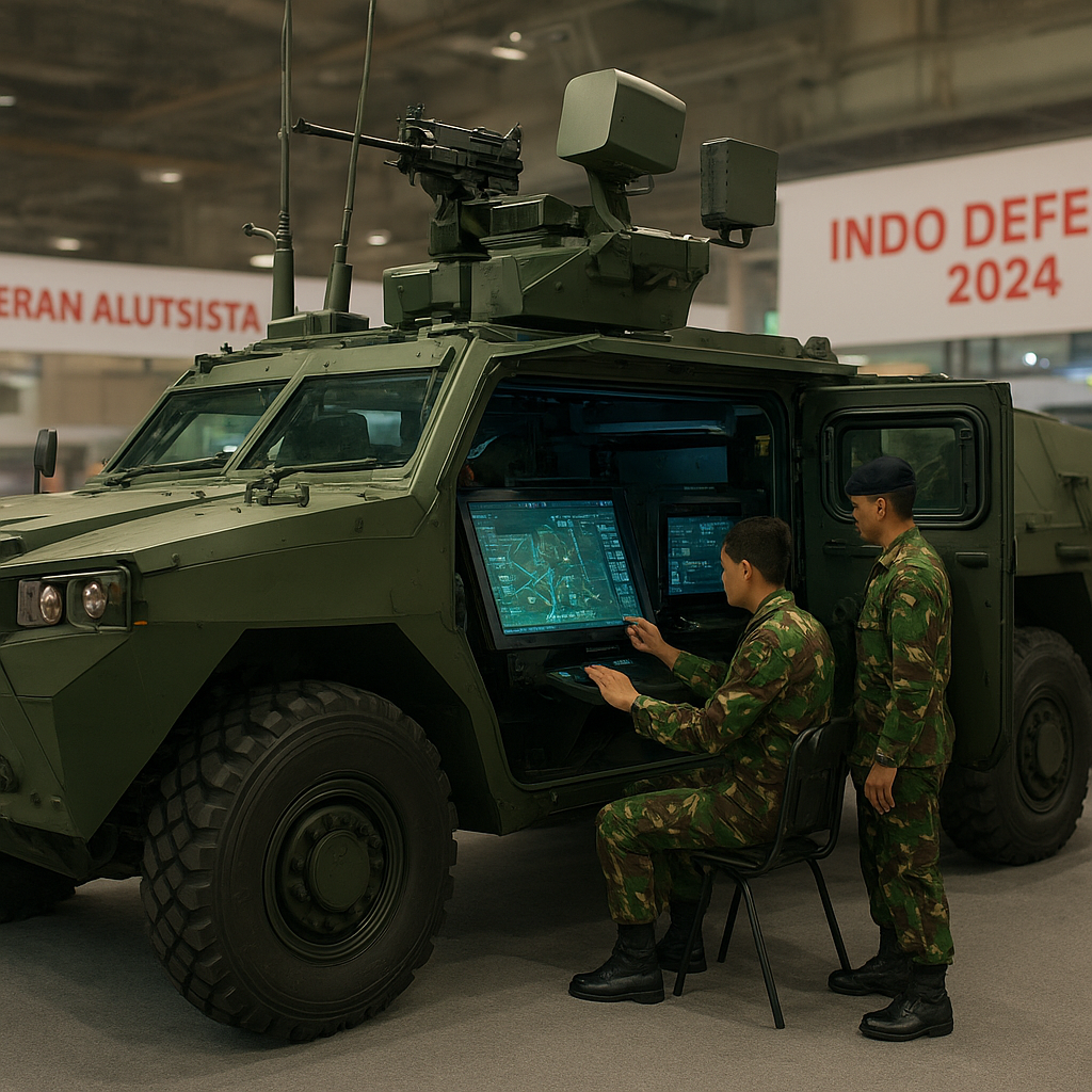 Pameran Alutsista Indodefence 2026: Fitur Taktis Kendaraan Tempur Medium Anoa 3 dan Sistem C4I