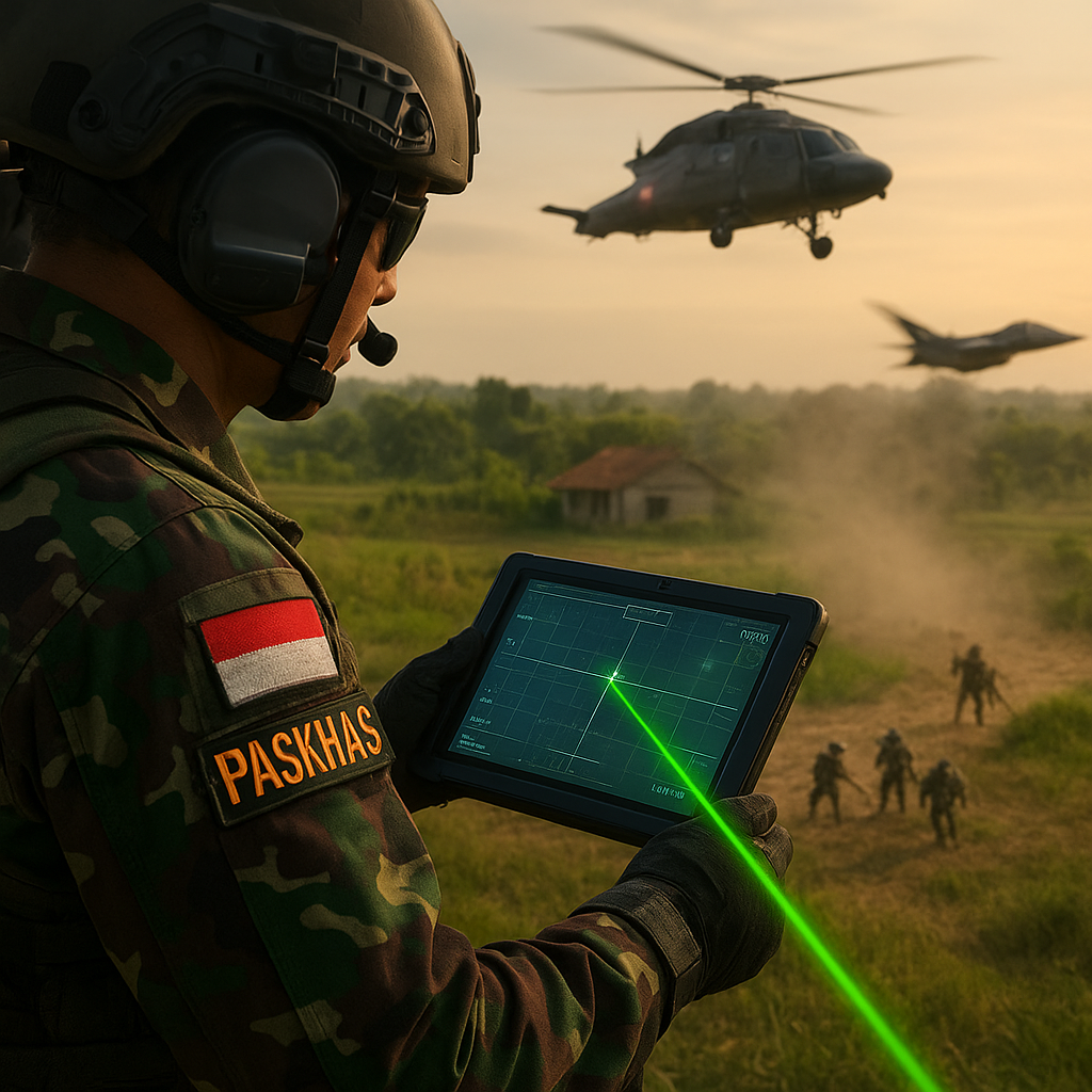 Modernisasi Doktrin Paskhas: Integrasi Airborne Forward Air Controller (AFAC) dalam Latihan Close Air Support