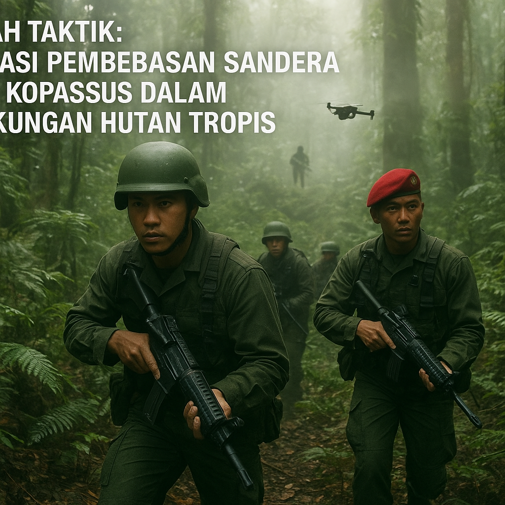 Bedah Taktik: Operasi Pembebasan Sandera oleh Kopassus dalam Lingkungan Hutan Tropis