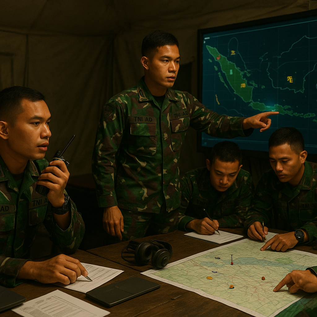 TNI AD Gelar Latihan Pengendalian Tempur Bagi Bintara Muda