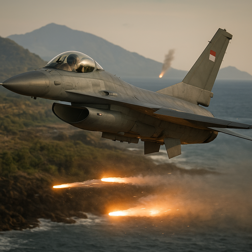 Penerbang TNI AU Latih Manuver Avoidance dari Ancaman Rudal Darat-ke-Udara