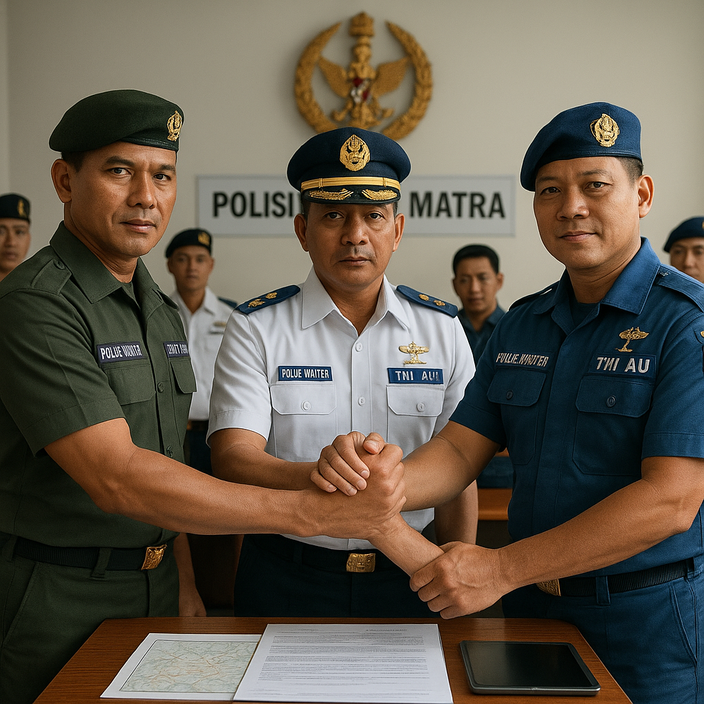 Perkuat Penegakan Disiplin TNI, Polisi Militer 3 Matra Satukan Kekuatan