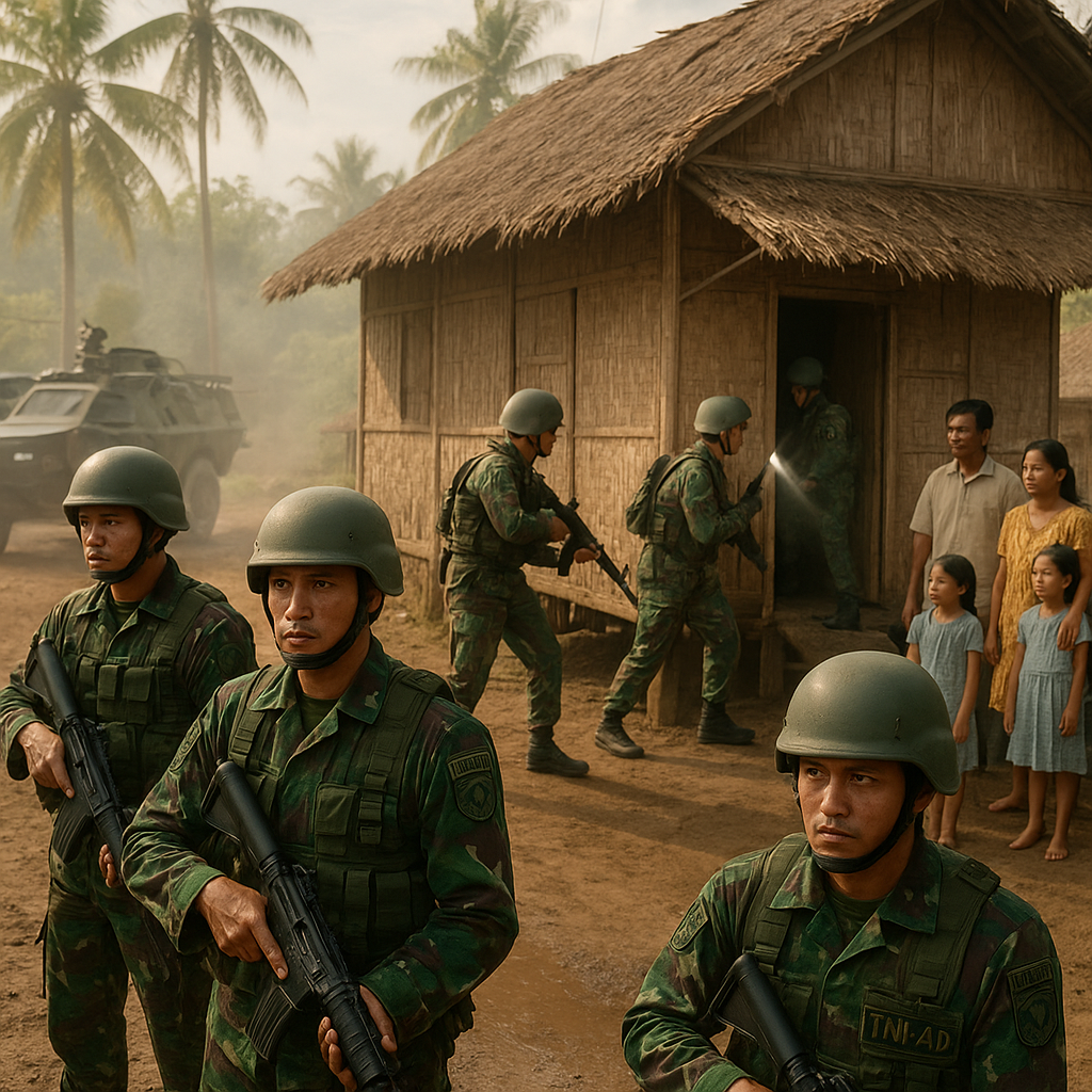Latihan Counter-Insurgency TNI-AD: Penerapan Doktrin 'Clear-Hold-Build' dalam Operasi Keamanan