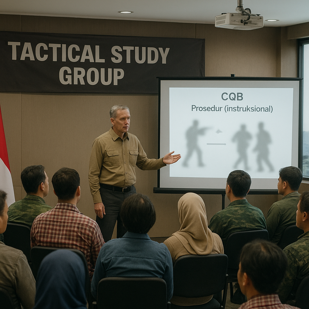 Komunitas Militer 'Tactical Study Group' Gelar Seminar Bedah Operasi Special Forces di Jakarta