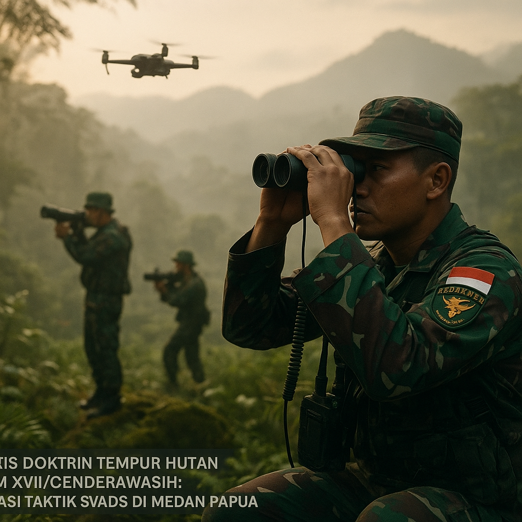 Analisis Doktrin Tempur Hutan Kodam XVII/Cenderawasih: Adaptasi Taktik SVADS di Medan Papua