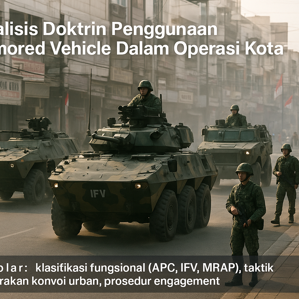 Analisis Doktrin Penggunaan Armored Vehicle Dalam Operasi Kota