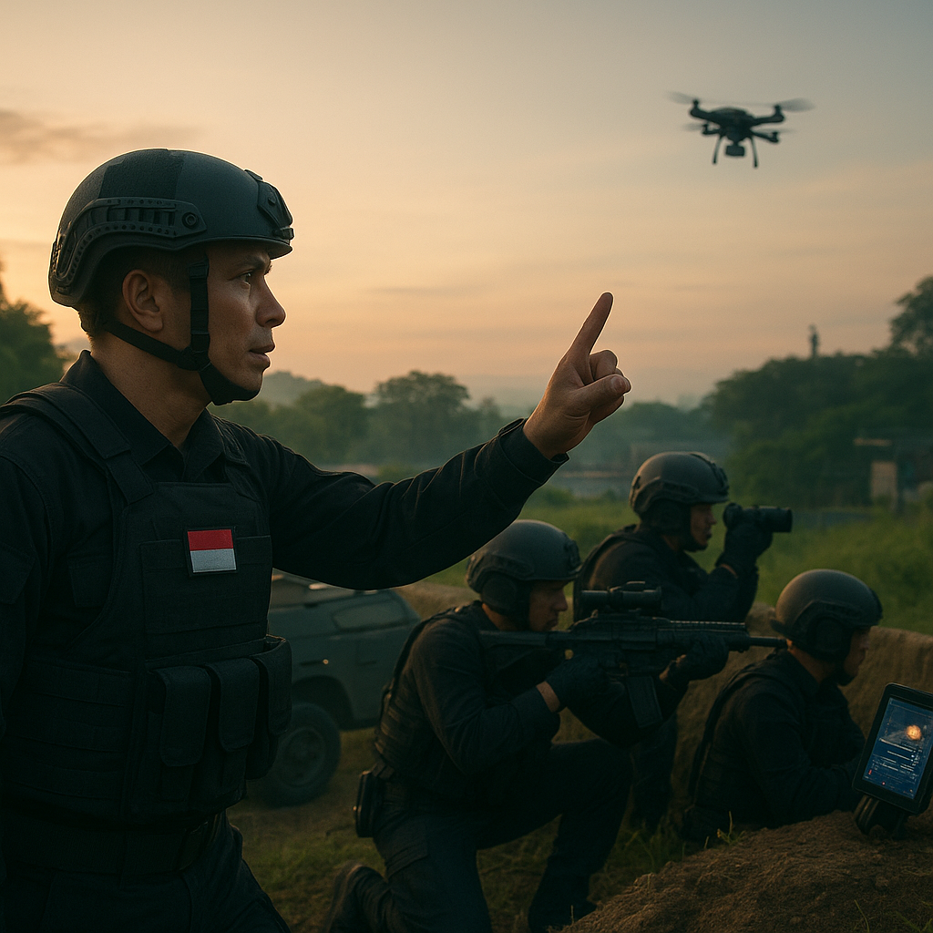 Bedah Taktik Penanganan Ancaman Sniper Dalam Operasi Outdoor