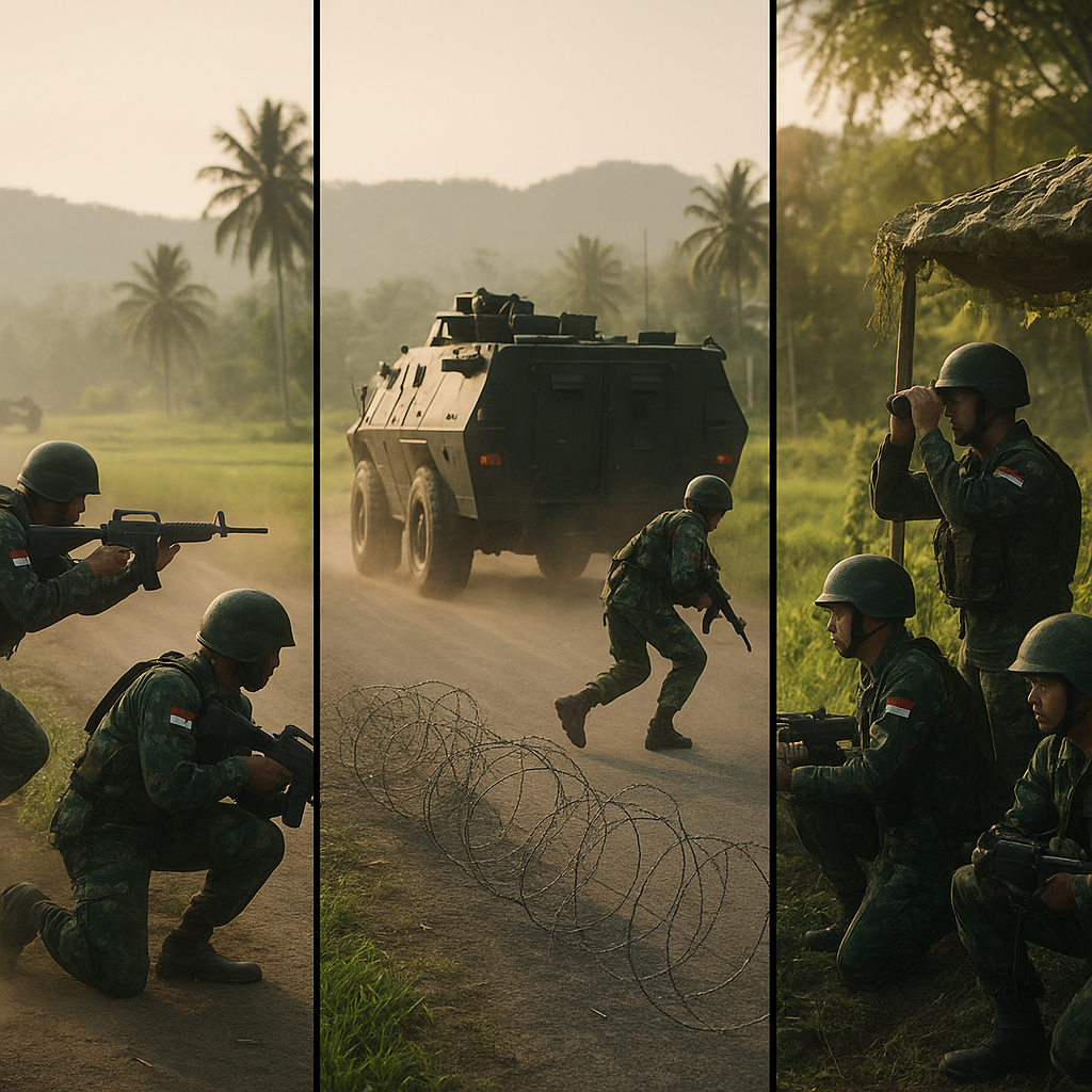 Bedah Taktik 'Retrograde Movement' Batalyon Mekanis TNI AD: Delay, Withdrawal, dan Screen