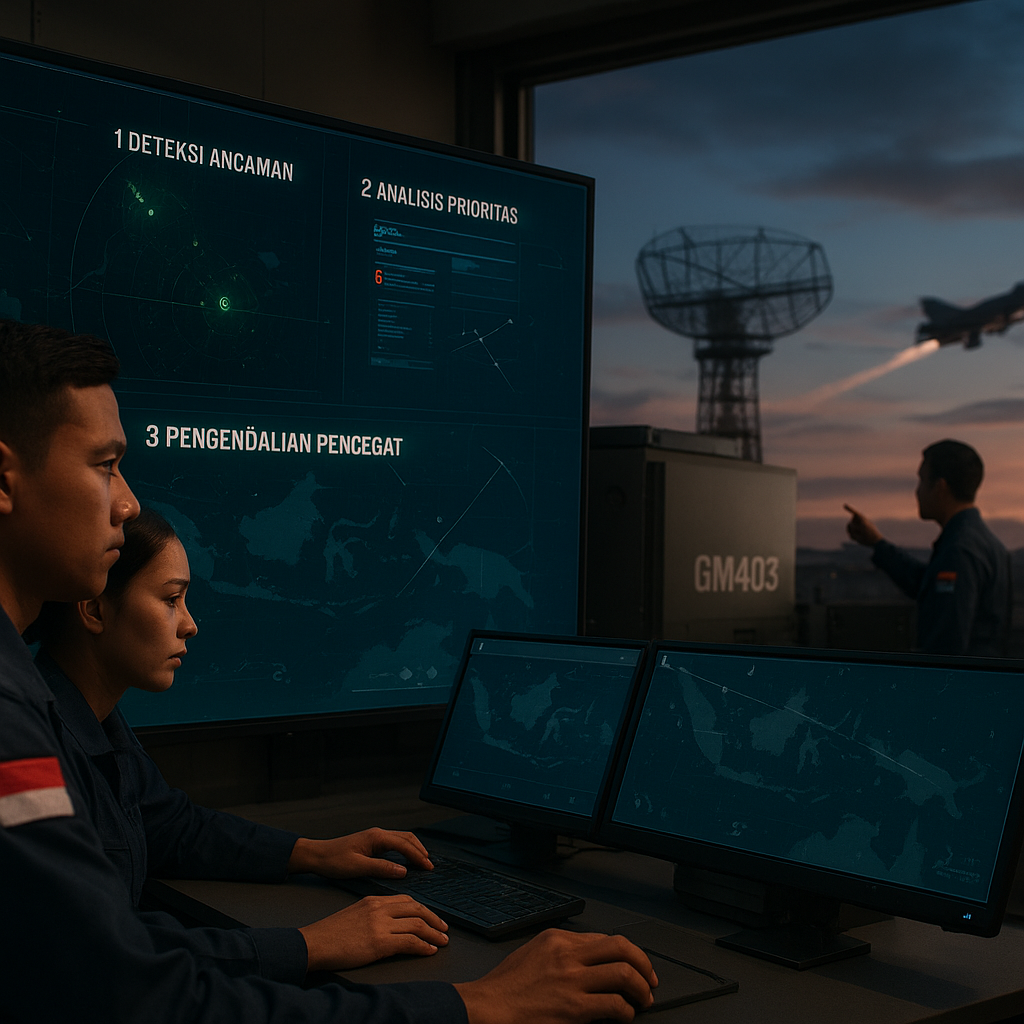 Penggunaan Radar GCI GM403 dalam Sistem Pertahanan Udara Indonesia