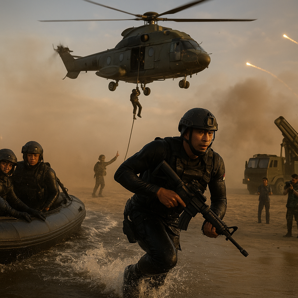 Sidak Senyap KSAL: Uji Tempur Dadakan Marinir Berubah Jadi Simulasi Perang Nyata