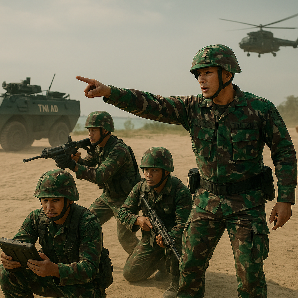 Penerapan Doktrin Tempur Darat TNI AD 2026 dalam Latihan Batalyon di Batam