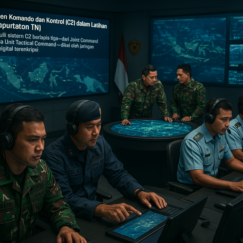 Bedah Sistem Komando dan Kontrol (C2) dalam Latihan Joint Operation TNI