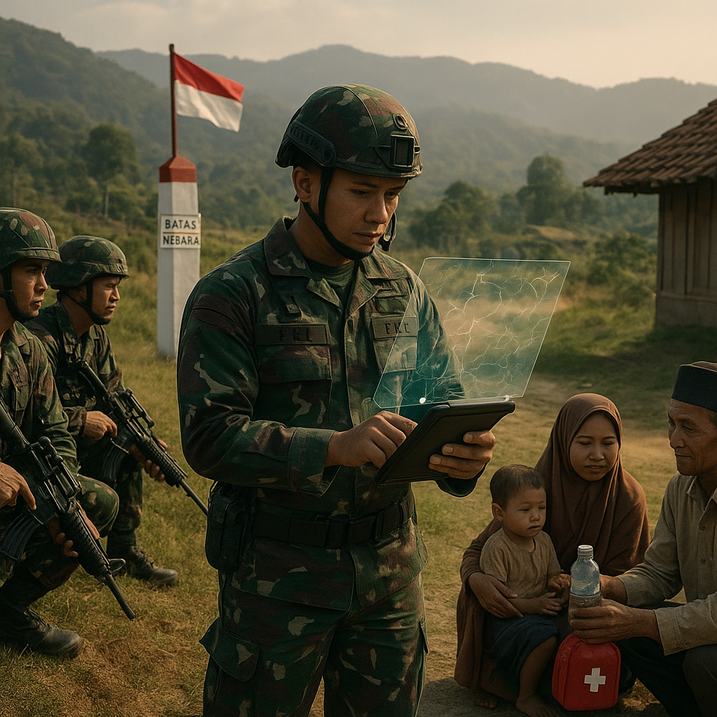 Taktik Counter-Insurgency (COIN) yang Dilakukan Satuan TNI di Wilayah Perbatasan