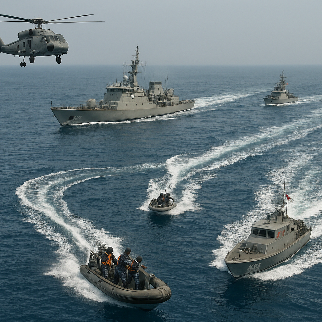 Bedah Taktik Naval Blockade dalam Latihan TNI AL: Prosedur Patroli dan Intercept